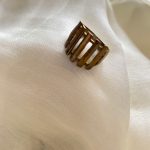 انگشتر ردیفی جنس برنج